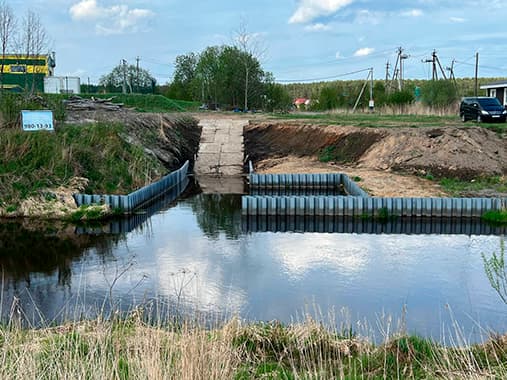 Реконструкция, построенного в 2019г. объекта на р.Вьюн, Приозерский район, ЛО